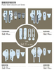 Plastic steel crescent lock