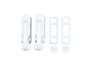 Plastic steel crescent lock