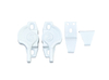 Plastic steel crescent lock