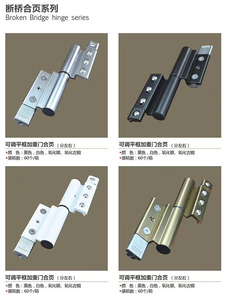 Adjustable flat frame weighted door hinges