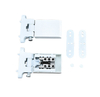 Plastic steel hinge